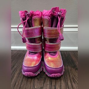 Girls Snow Boots - Lands End Toddler Size 11, Toddler Boots, Winter Boots